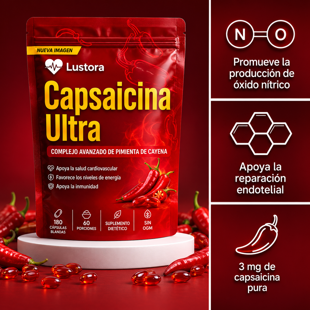 Capsaicina Ultra Lustora