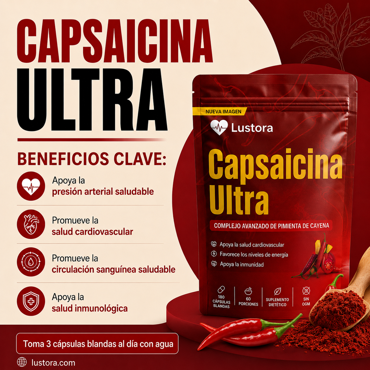 Capsaicina Ultra Lustora