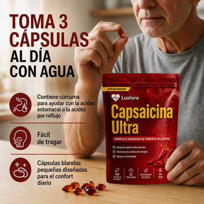 Capsaicina Ultra Lustora