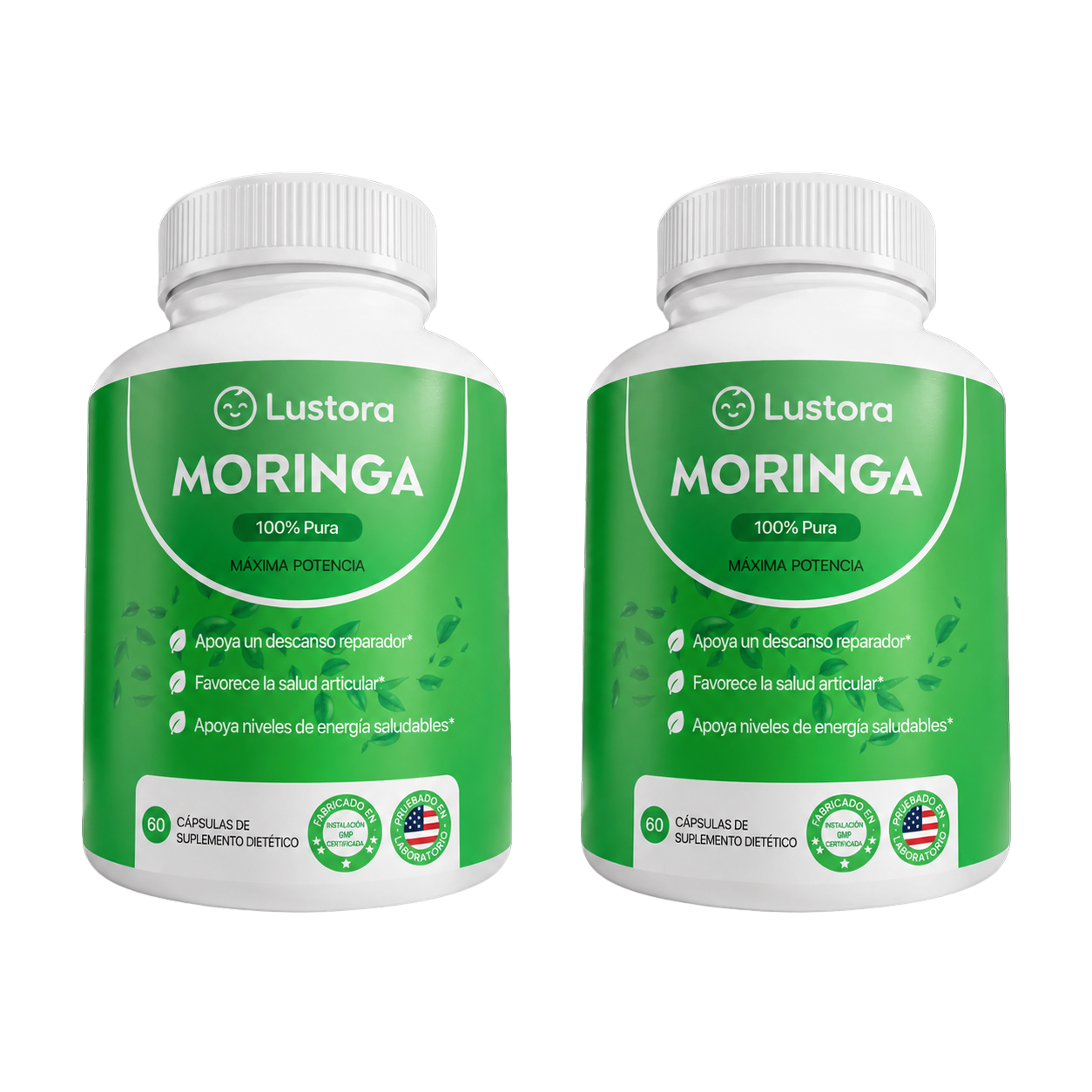 Capsulas de Moringa Lustora - Apoyo natural para el cortisol